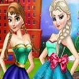 Elsa ve Anna Güzellik Salonunda